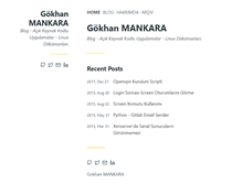Tablet Screenshot of gokhanmankara.com